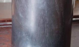 紫檀木笔筒 紫檀木笔筒